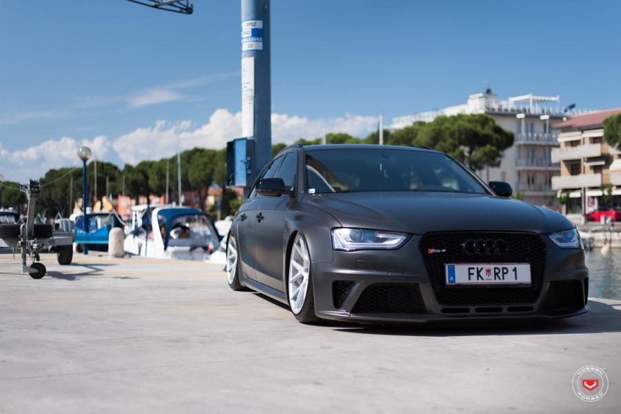  Audi RS4 Avant on Vossen Wheels (VPS-306) 2017 года  (фото 11 из 20)